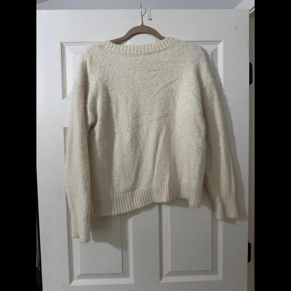 Sanctuary Off White Sweater Women’s size large - Picture 5 of 5